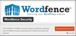 إضافة wordfence