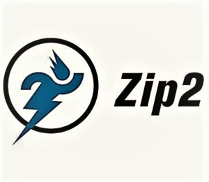 شعار شركة Zip2 التي أسسها ايلون ماسك Elon Musk