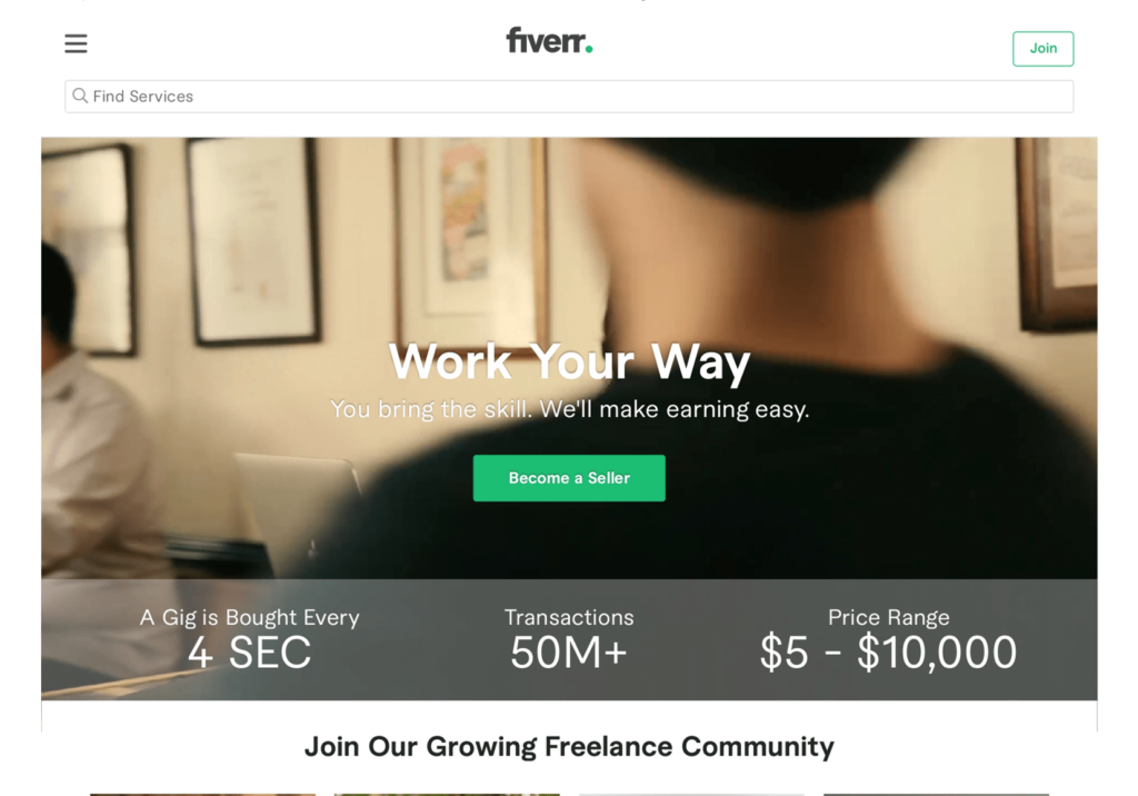 موقع Fiverr