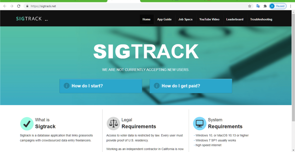 موقع SigTrack