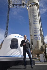 Blue origin، جيف بيزوس مؤسس موقع أمازون