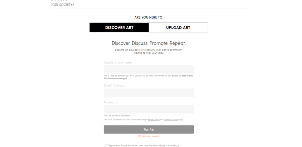 شرح موقع Society6 
