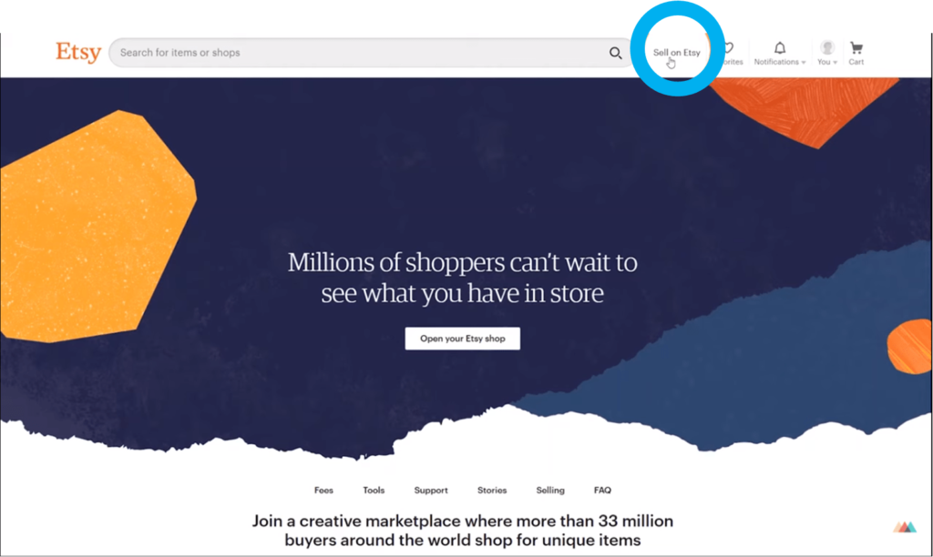 كيفية ربط Etsy بحساب Printful