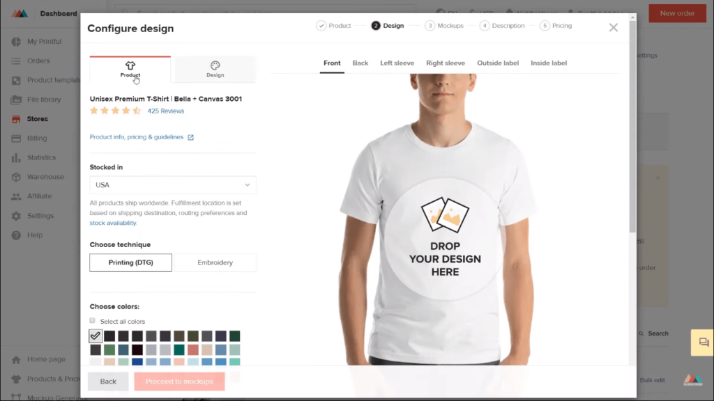 كيفية ربط Etsy بحساب Printful