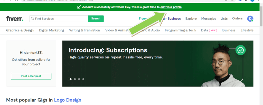 موقع Fiverr 