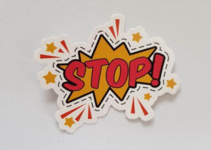علامة "توقف - Stop"