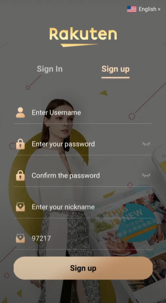 إنشاء حساب على راكوتين افلييت