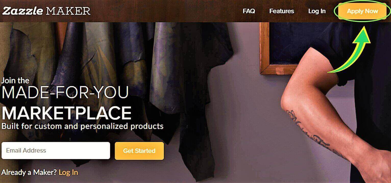 الربح من برنامج zazzle maker