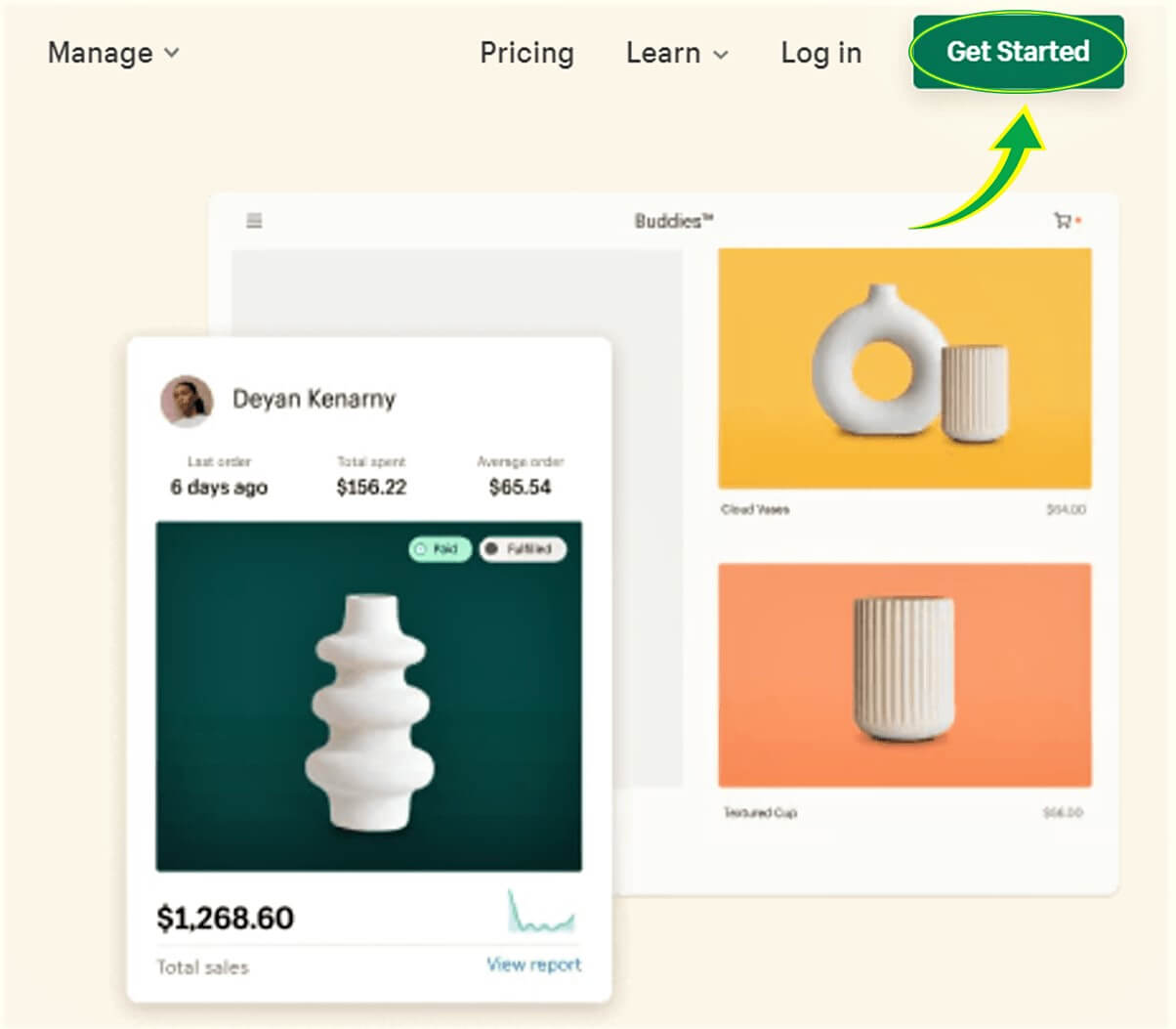 التسجيل في موقع شوبيفاي shopify