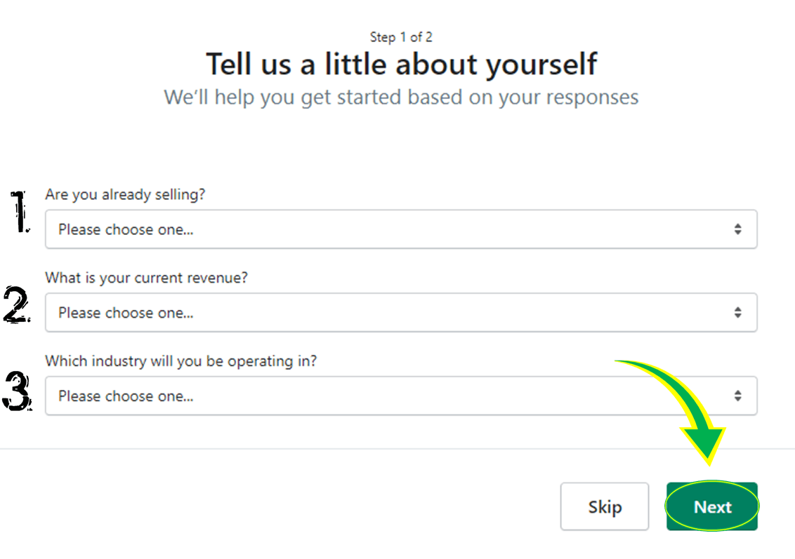 التسجيل في موقع شوبيفاي shopify