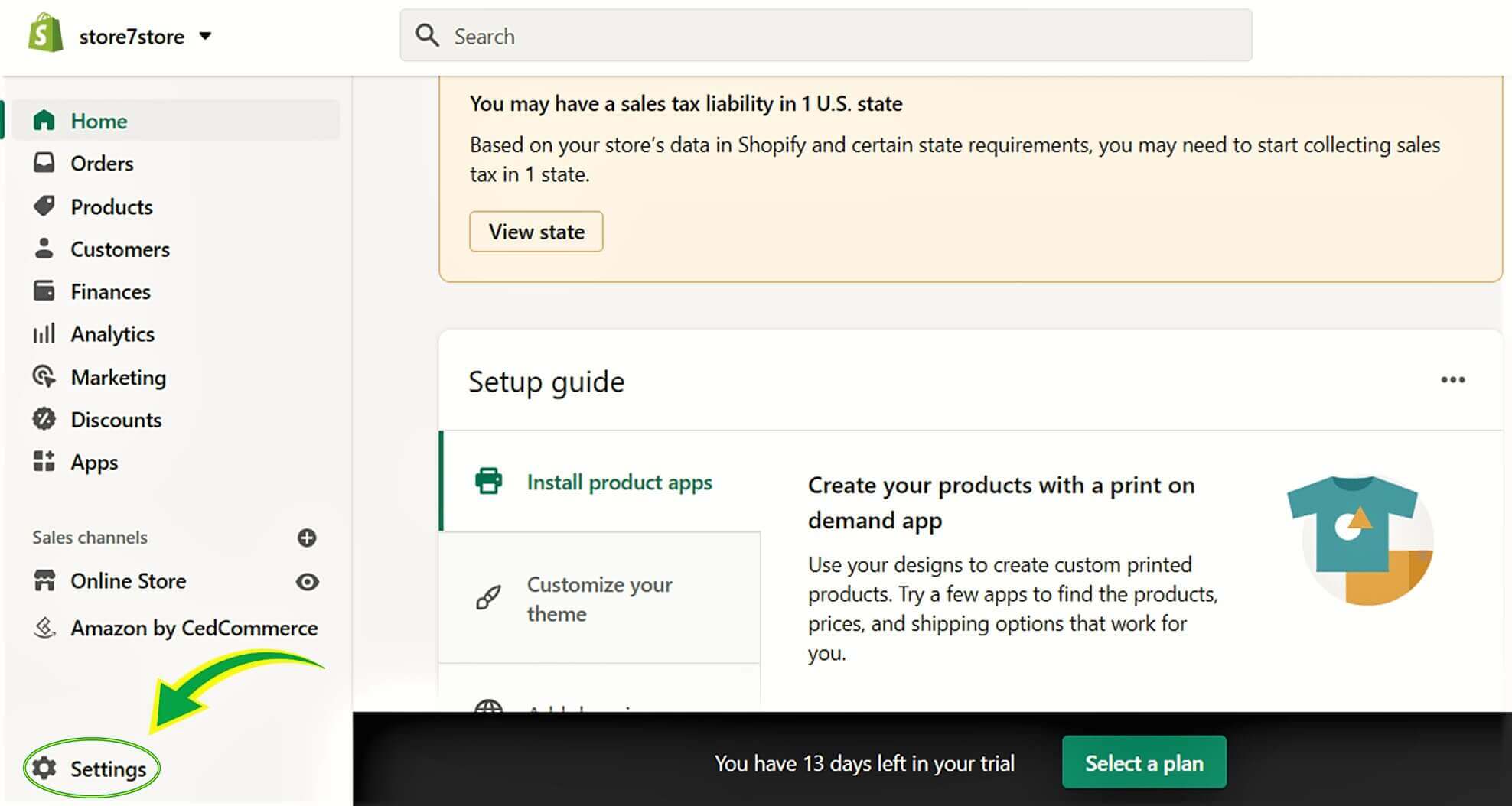 طريقة اختيار بوابات الدفع في شوبيفاي shopify
