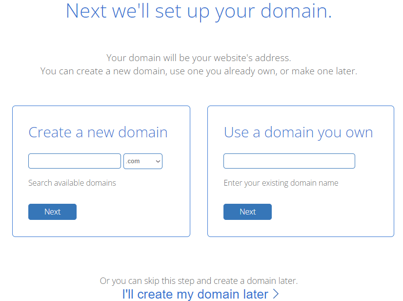 شراء استضافة من موقع bluehost