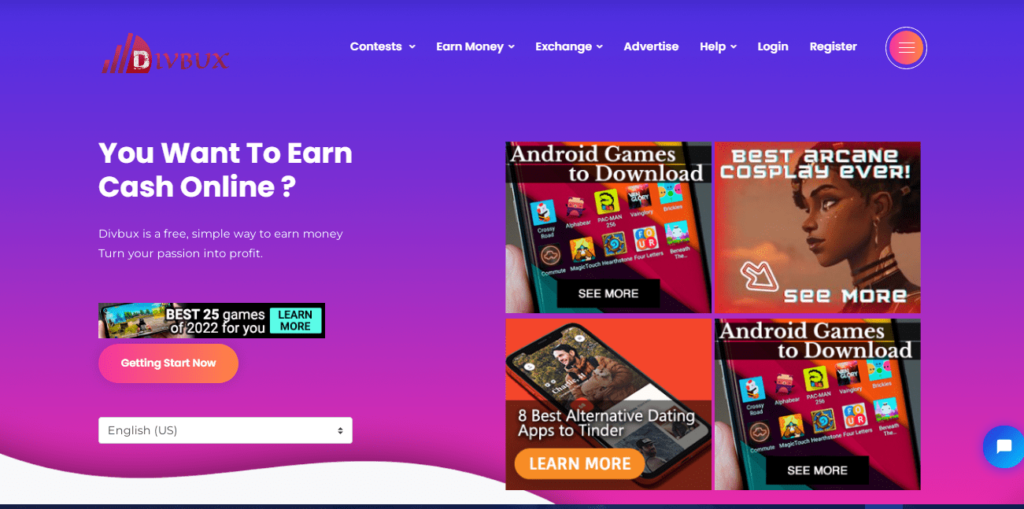 الربح من موقع divbux: هل هو الخيار رقم 1؟ الربح من موقع divbux
