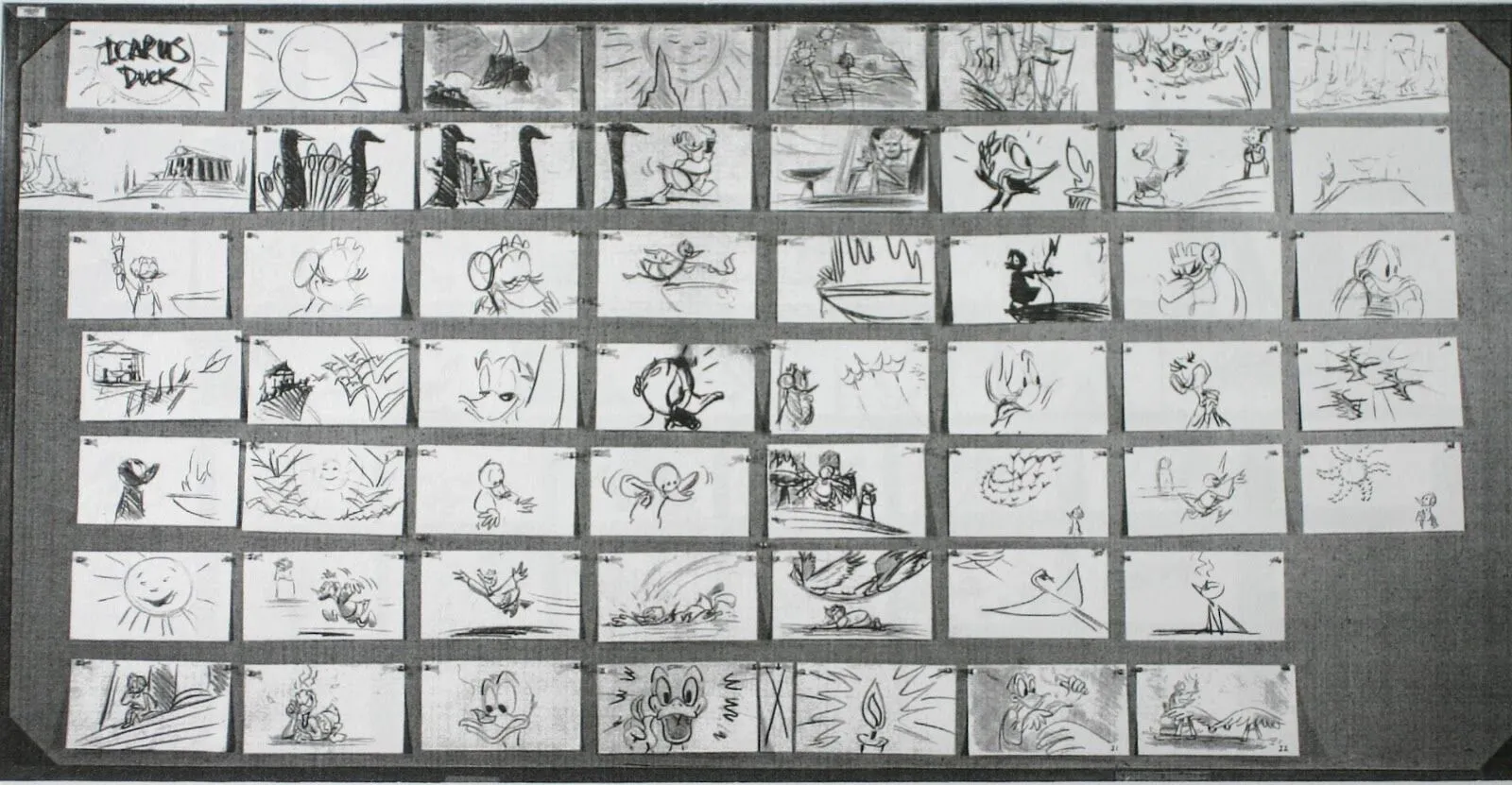 إنشاء لوحة القصة المصورة - Storyboard