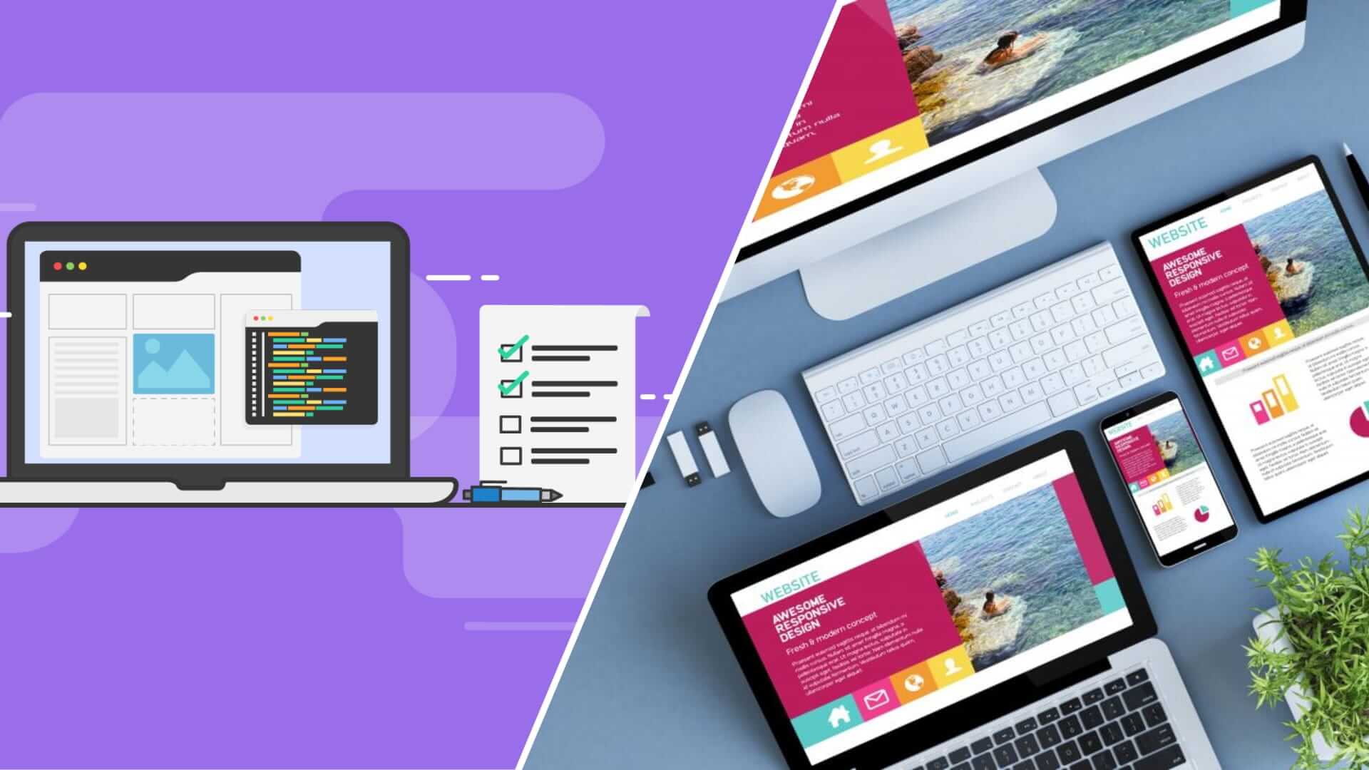 الخطوة الرابعة: تصميم واجهة الموقع