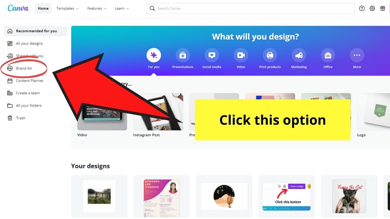 من بيتي - 1 - مميزات برنامج canva