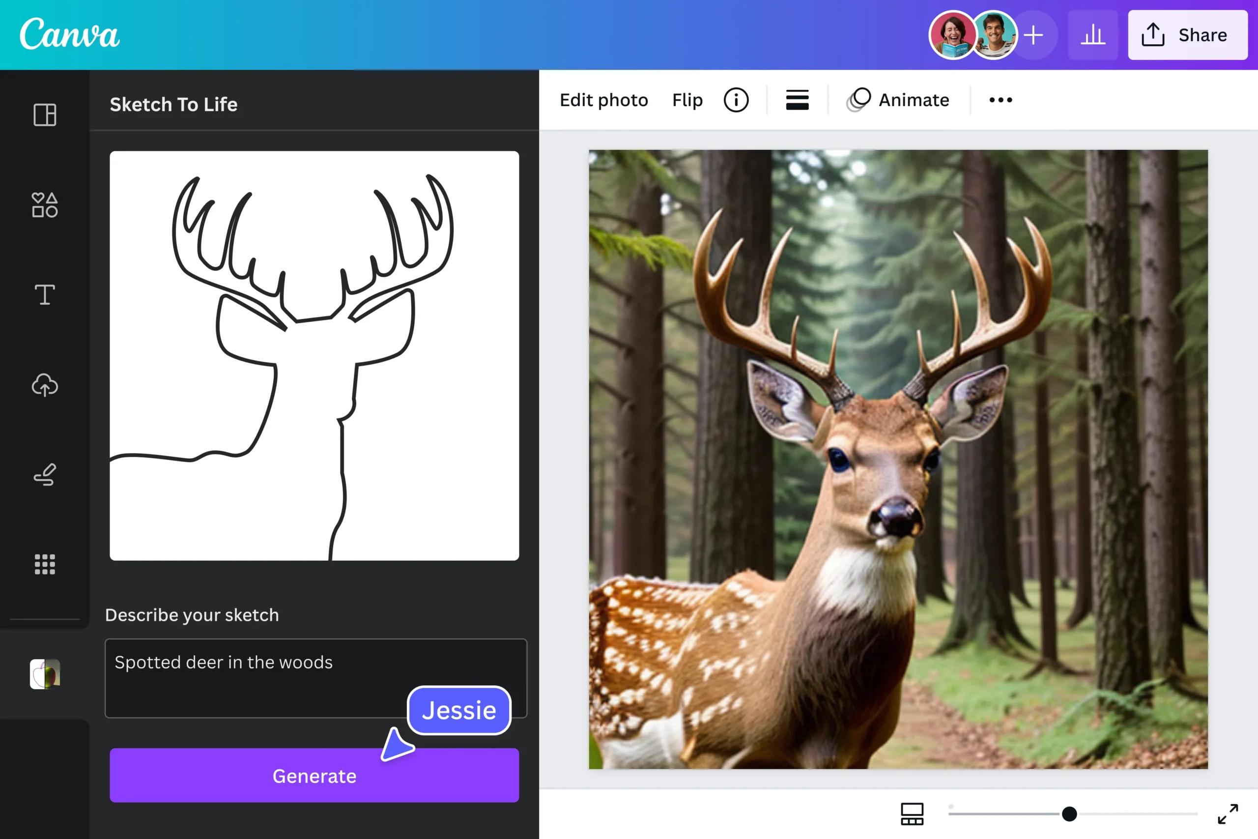 لماذا تستخدم Canva لتحويل الصورة الى رسمة؟