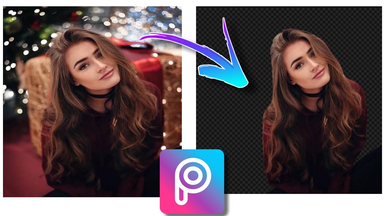 تطبيق مسح الخلفية من الصور PicsArt