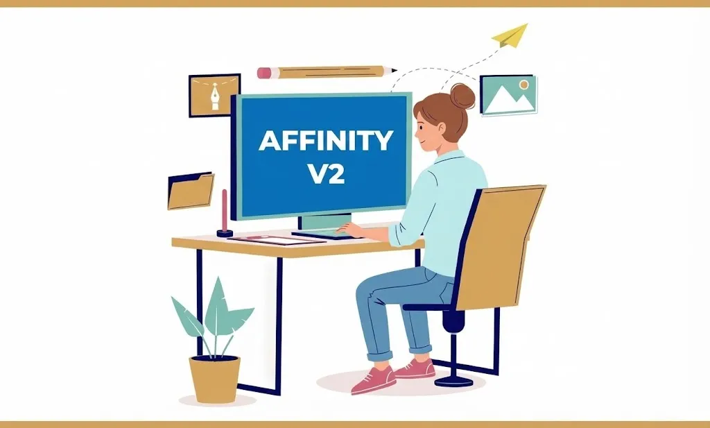 من بيتي - 1 - فهم مساحات العمل في برنامج Affinity: بداية صحيحة للمبتدئين
