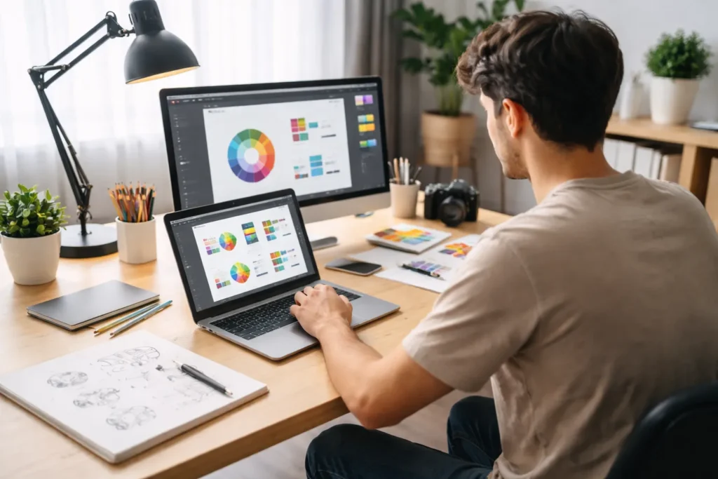 10 مشاريع تصميم مربحة يمكن تنفيذها من المنزل