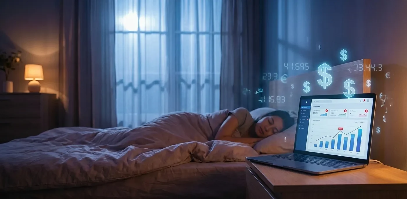 من بيتي - 1 - كيف تبني نظام دخل يعمل أثناء نومك