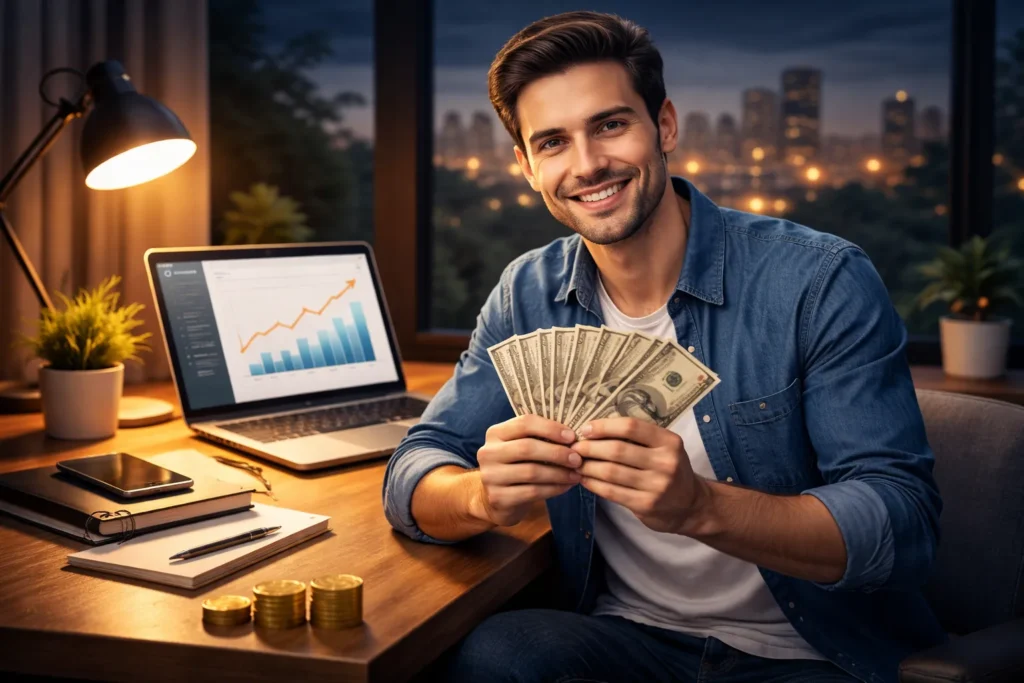 من مهارة إلى دخل: تحويل التعلم الرقمي إلى مشاريع مدفوعة