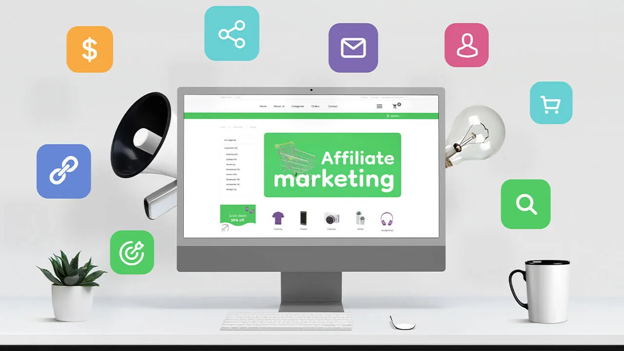 من بيتي - 1 - الربح من التسويق بالعمولة: كيف يعمل فعلًا ومن أين تبدأ؟