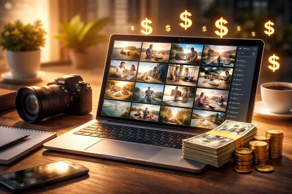 كيف تربح من مواقع رفع الصور في 2026 كيف تربح من مواقع رفع الصور في 2026