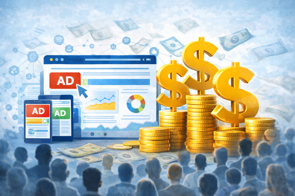 بدائل جوجل ادسينس للربح من اعلانات المواقع في 2026