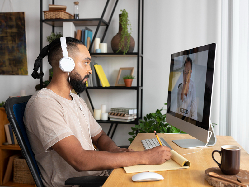 من بيتي - 3 - كيف تقود فريق للعمل اون لاين بكفاءة في 2026