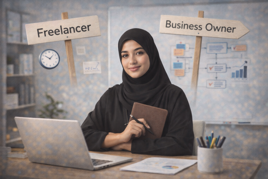 كيف تفكر كصاحب عمل وليس كفريلانسر في 2026