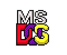 شعار نظام التشغيل MS-DOS الذي أنشأه بيل غيتس مع صديقه
